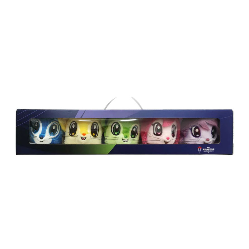 Plush Keychain (5in1set) - AFC23-PL-0006 - أكسسوار